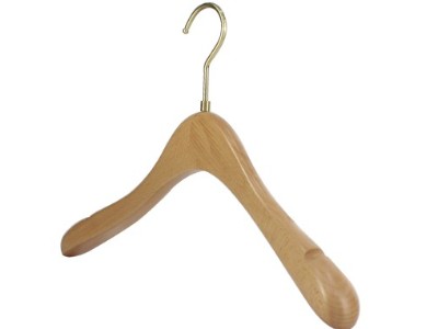 女裝防滑實(shí)木衣架17C011