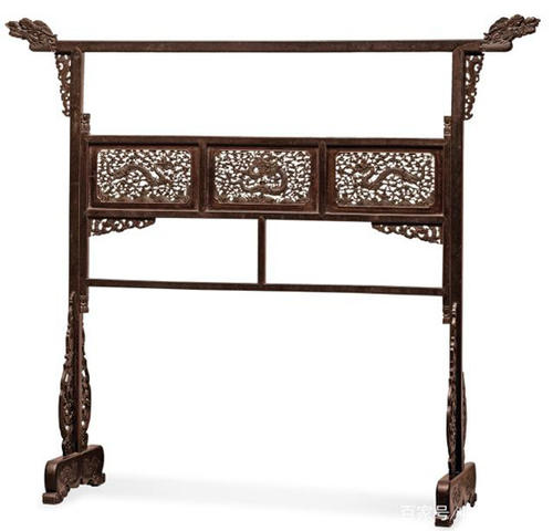 實(shí)木古典衣架