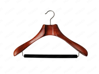 高端新中式實木掛衣架