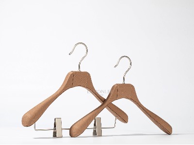 2023棕色包布衣架