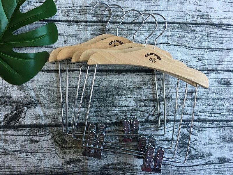 童裝衣服怎么套掛