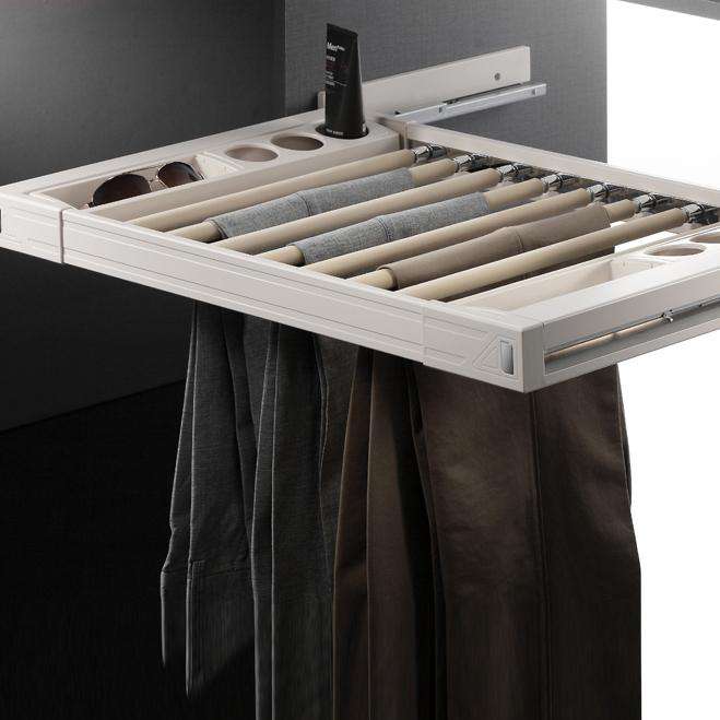 衣柜褲架方便嗎