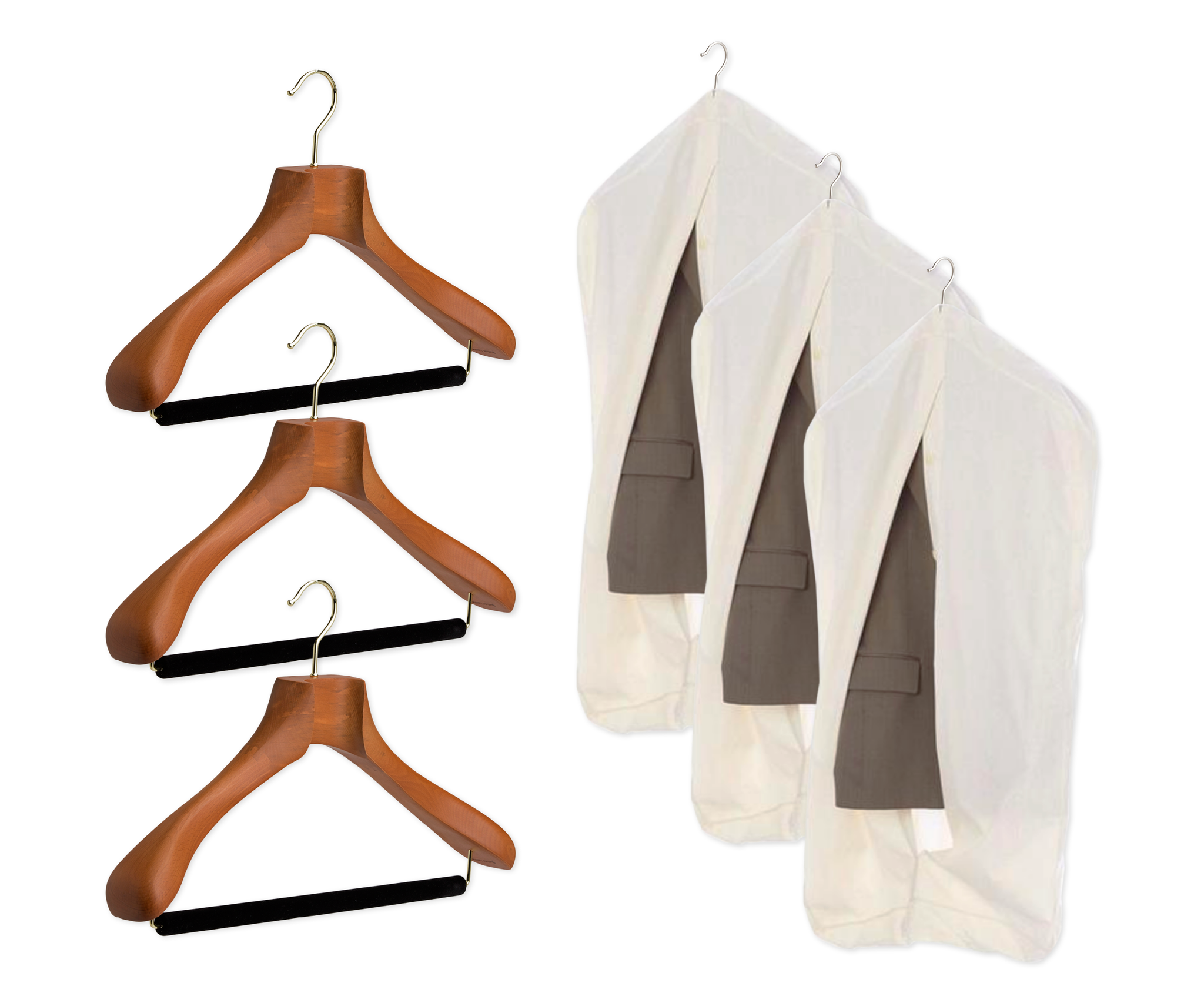 衣服怎么掛不出折