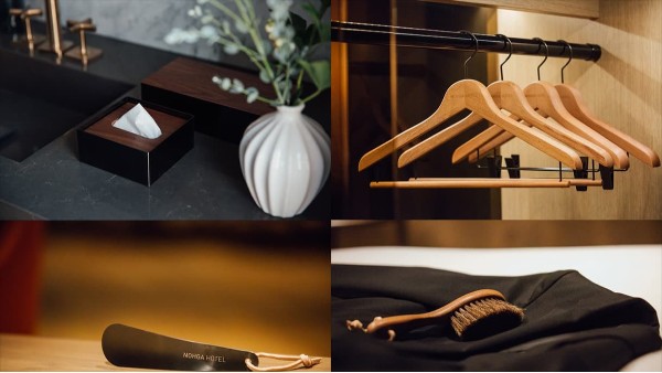 酒店木衣架1