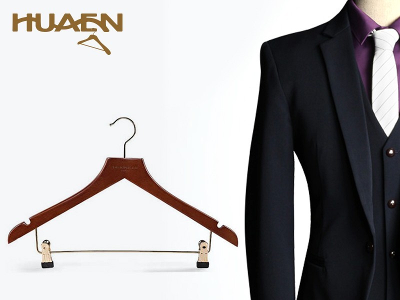 歐式帶夾酒店衣架H002