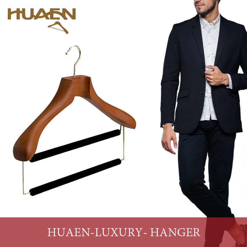 實(shí)木衣架帶橫桿好嗎