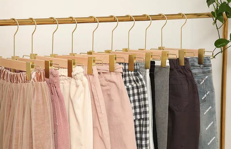 定制實(shí)木衣架褲架