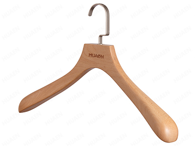 家用寬肩實木衣架D711N