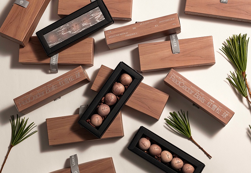 紅雪松禮盒-散落